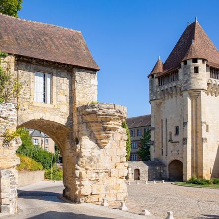 rempart médieval près de Nevers